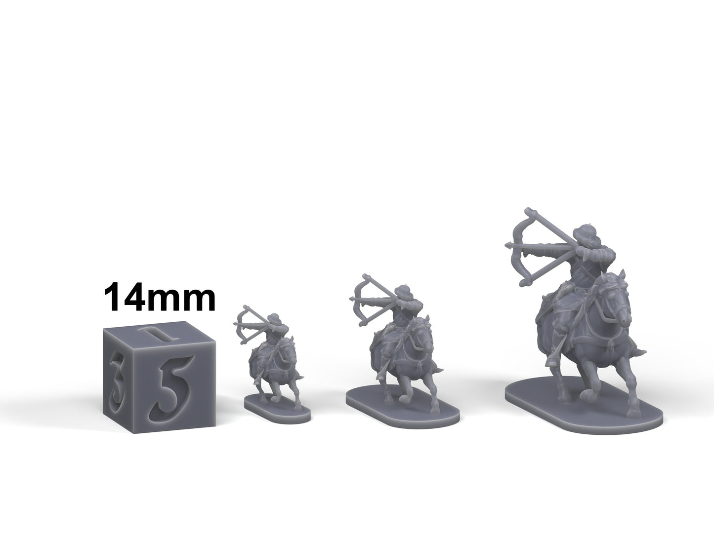 Turk Mounted Archer size comparison image