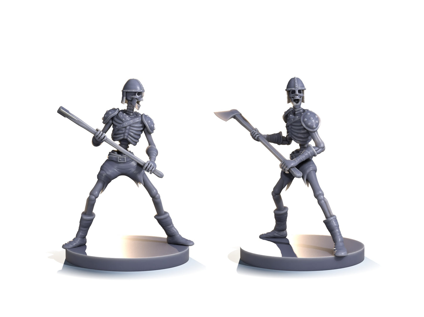 Skeleton axe wielder
