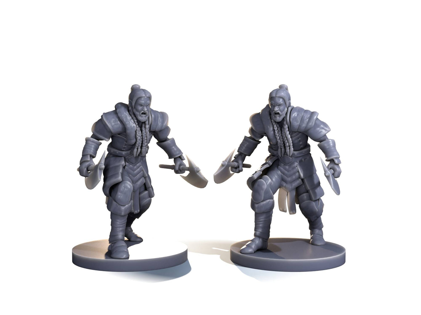 Human Barbarian (twin blades)