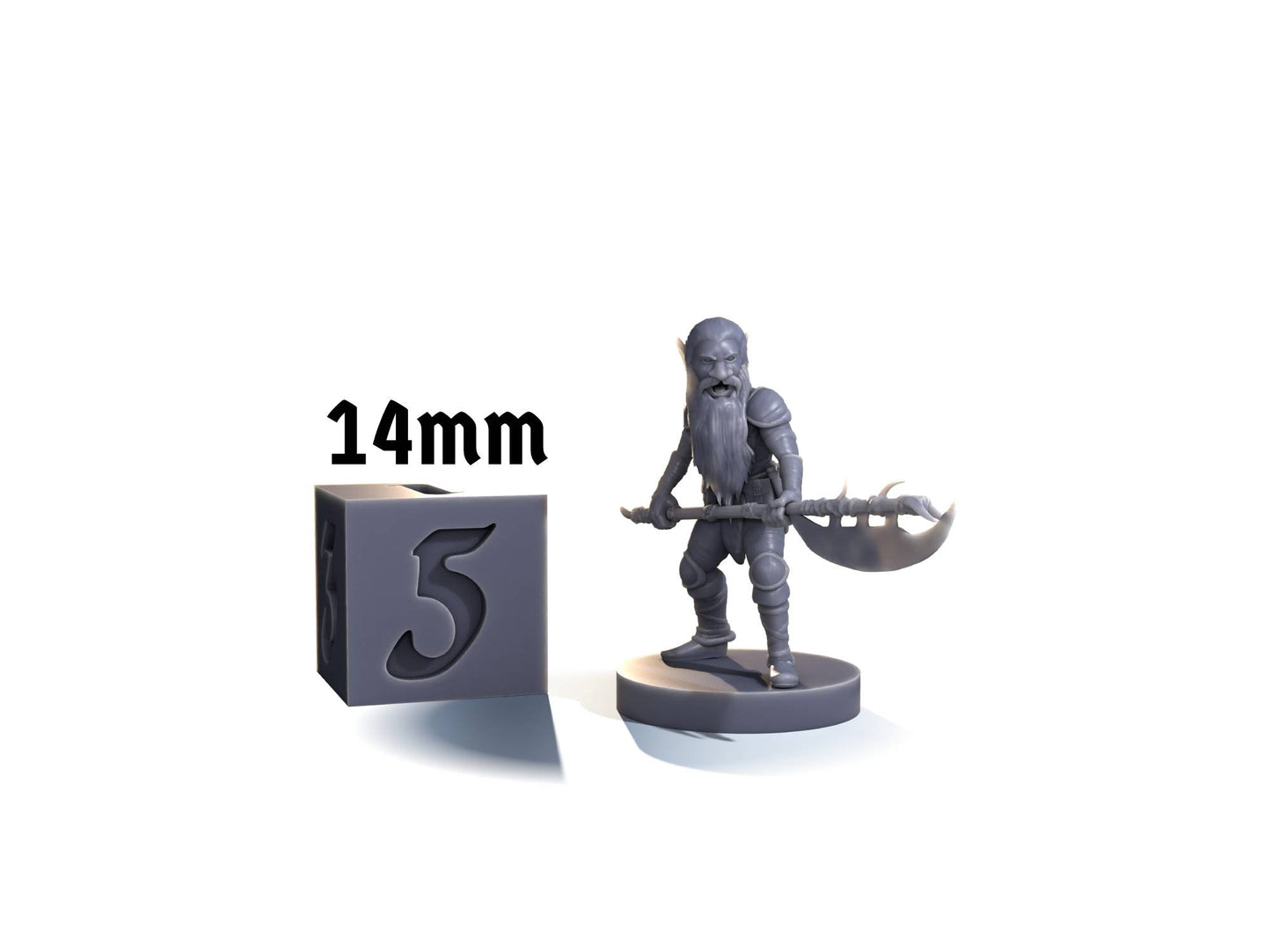 Gnome Barbarian (two-handed axe)