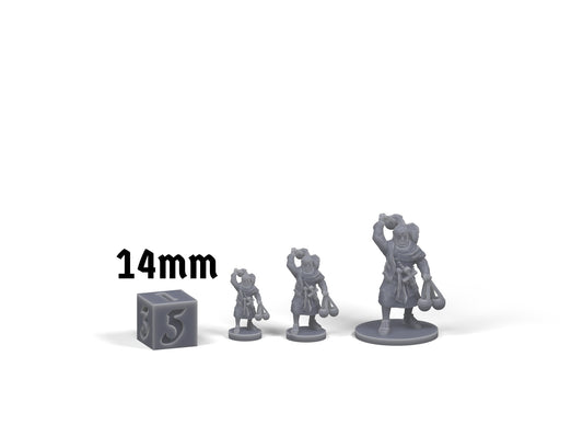 Naphtha thrower size comparison XE288