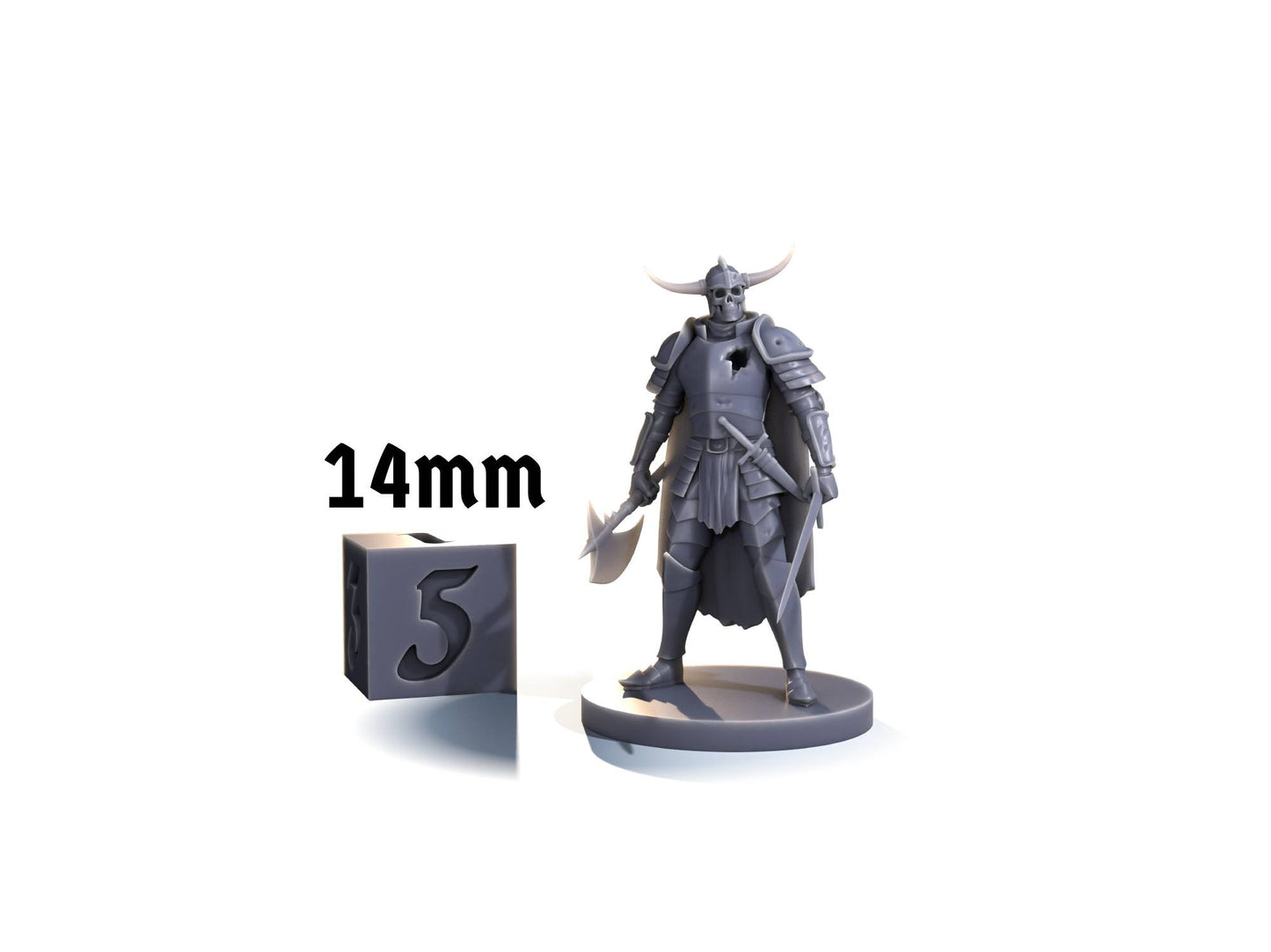 Undead warlord (axe & sword)