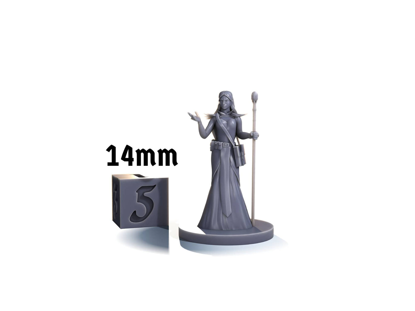 Human witch (staff)