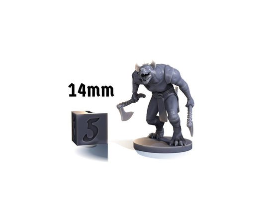 Gnoll With Axes