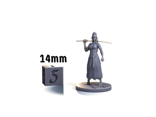 Human female kensai