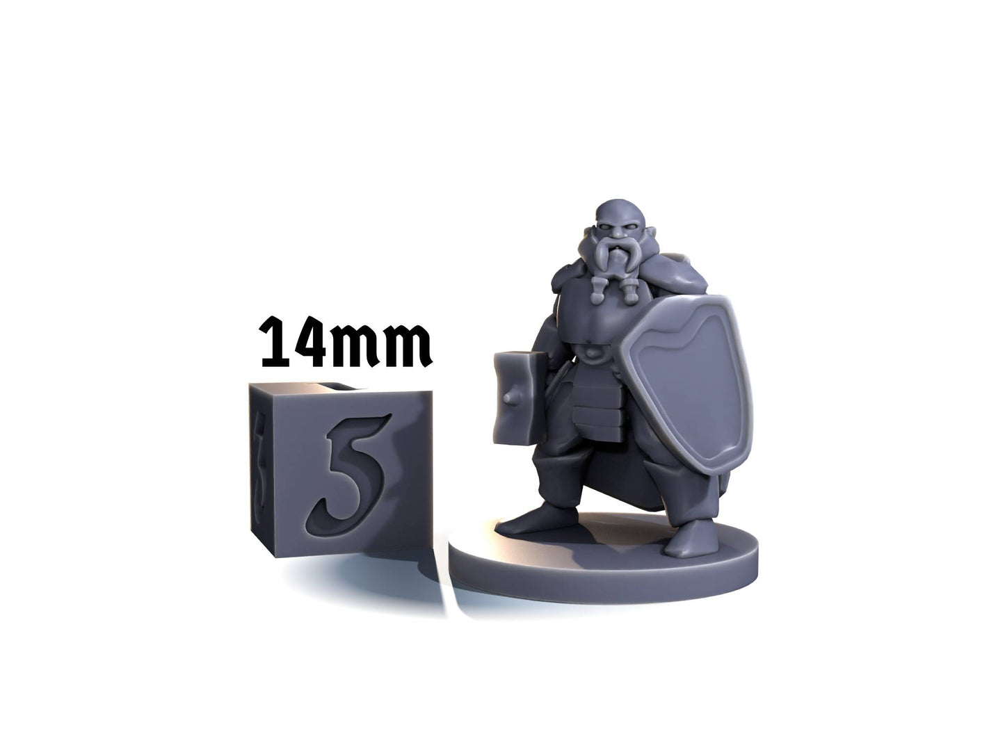 Dwarf Fighter with Hammer