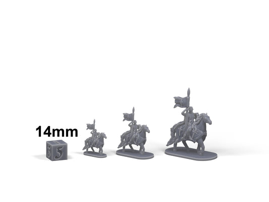 Crusader cavalry size comparison XE146