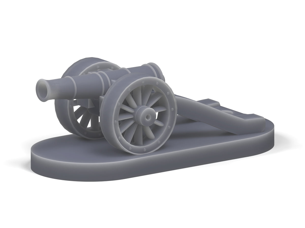 Field cannon (XE2), front view