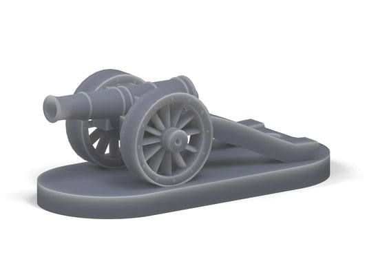 Field cannon (XE2), front view
