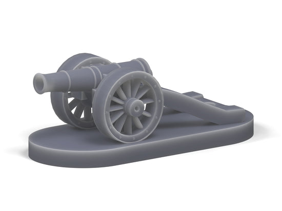Field cannon (XE2), front view