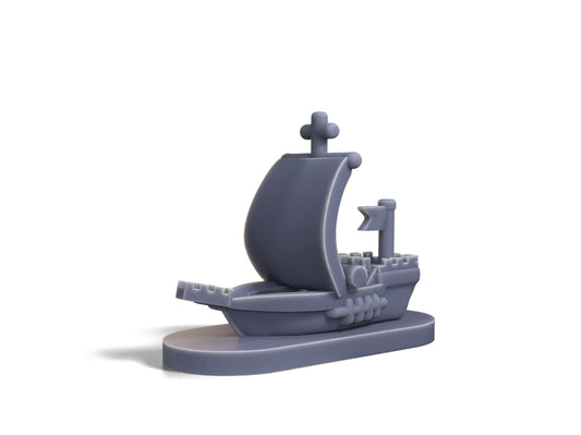 Medieval Cog 3D printed model