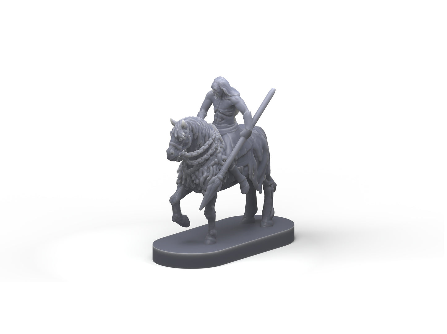 White Walker Cavalry 3D printed model