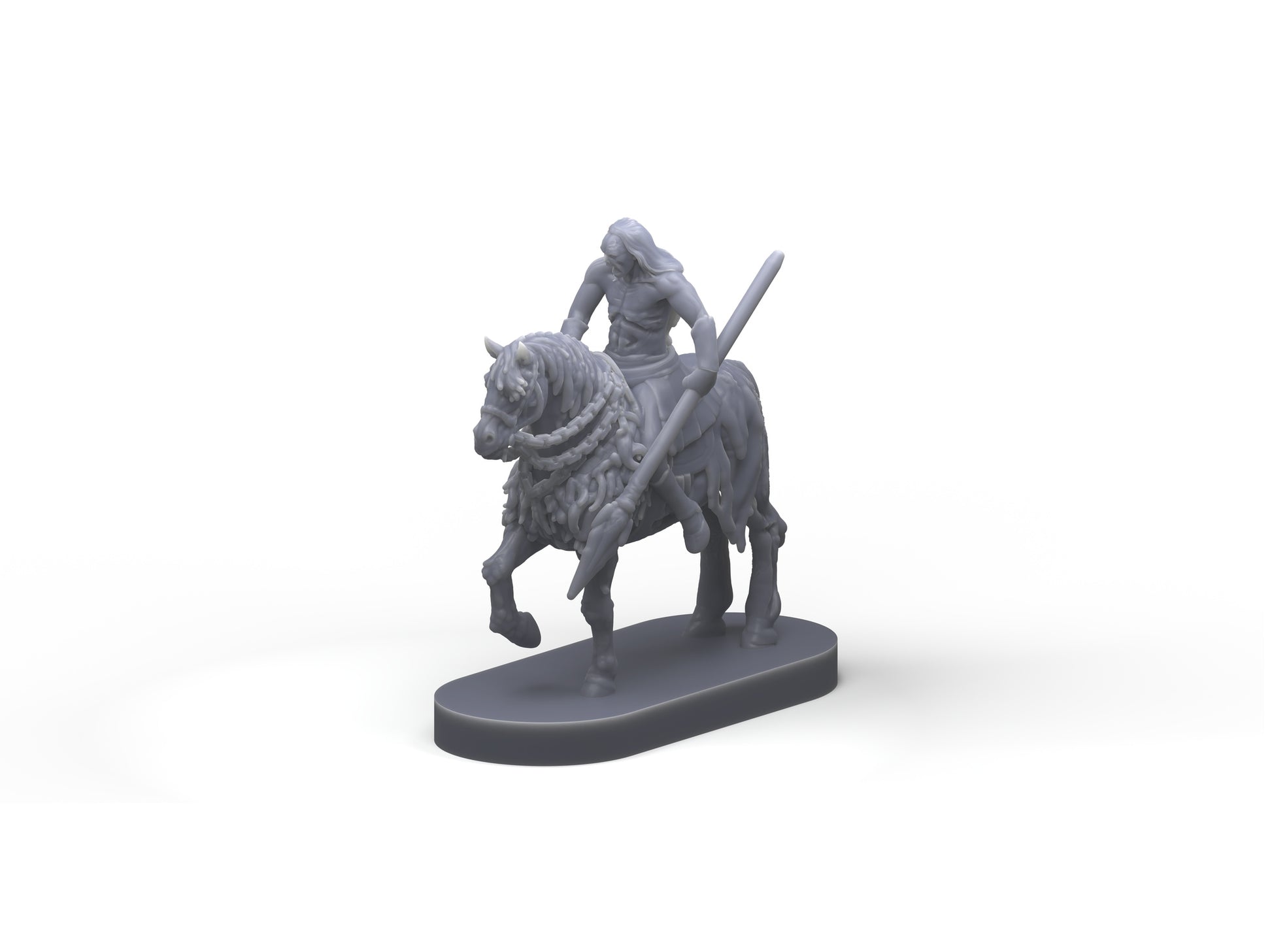 White Walker Cavalry 3D printed model