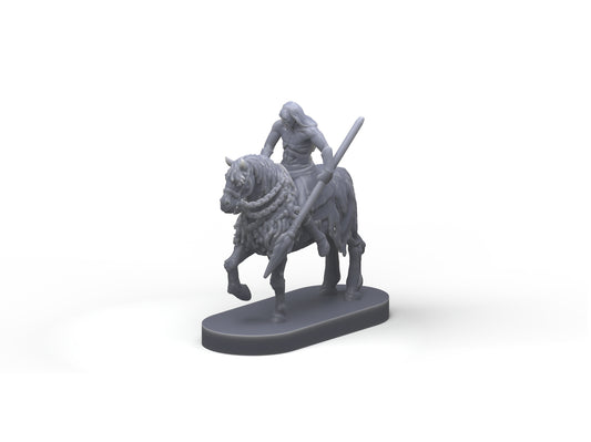 White Walker Cavalry 3D printed model