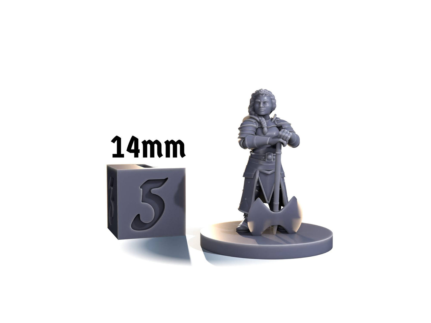 Dwarf paladin (two-handed axe)