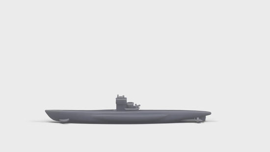 German U-Boat 360 degree product spin