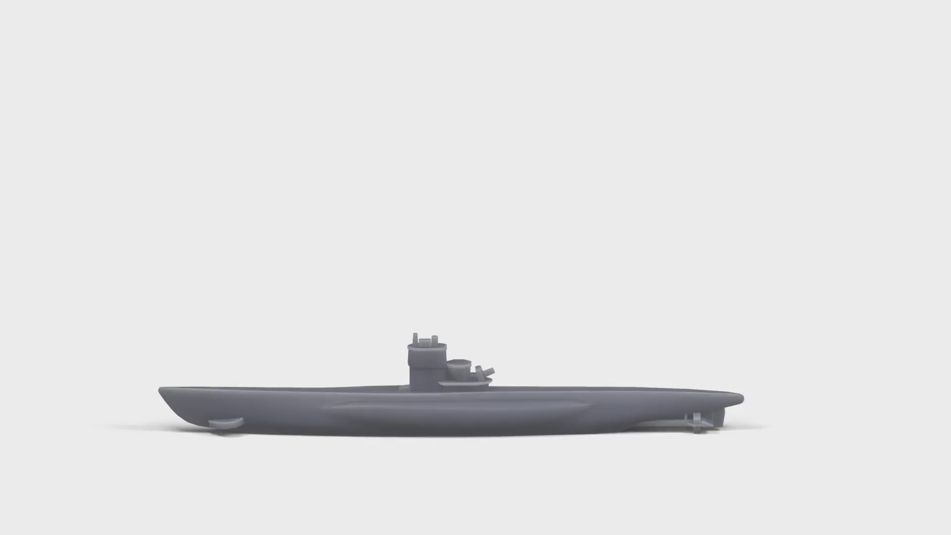 German U-Boat 360 degree product spin