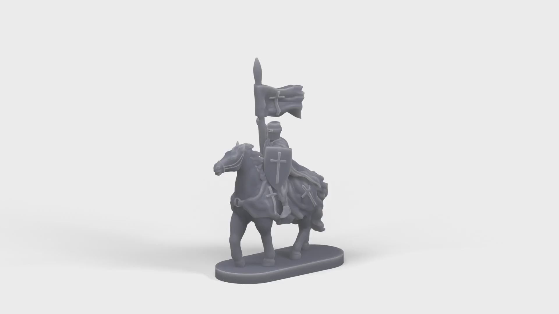 Crusader cavalry spinner XE146